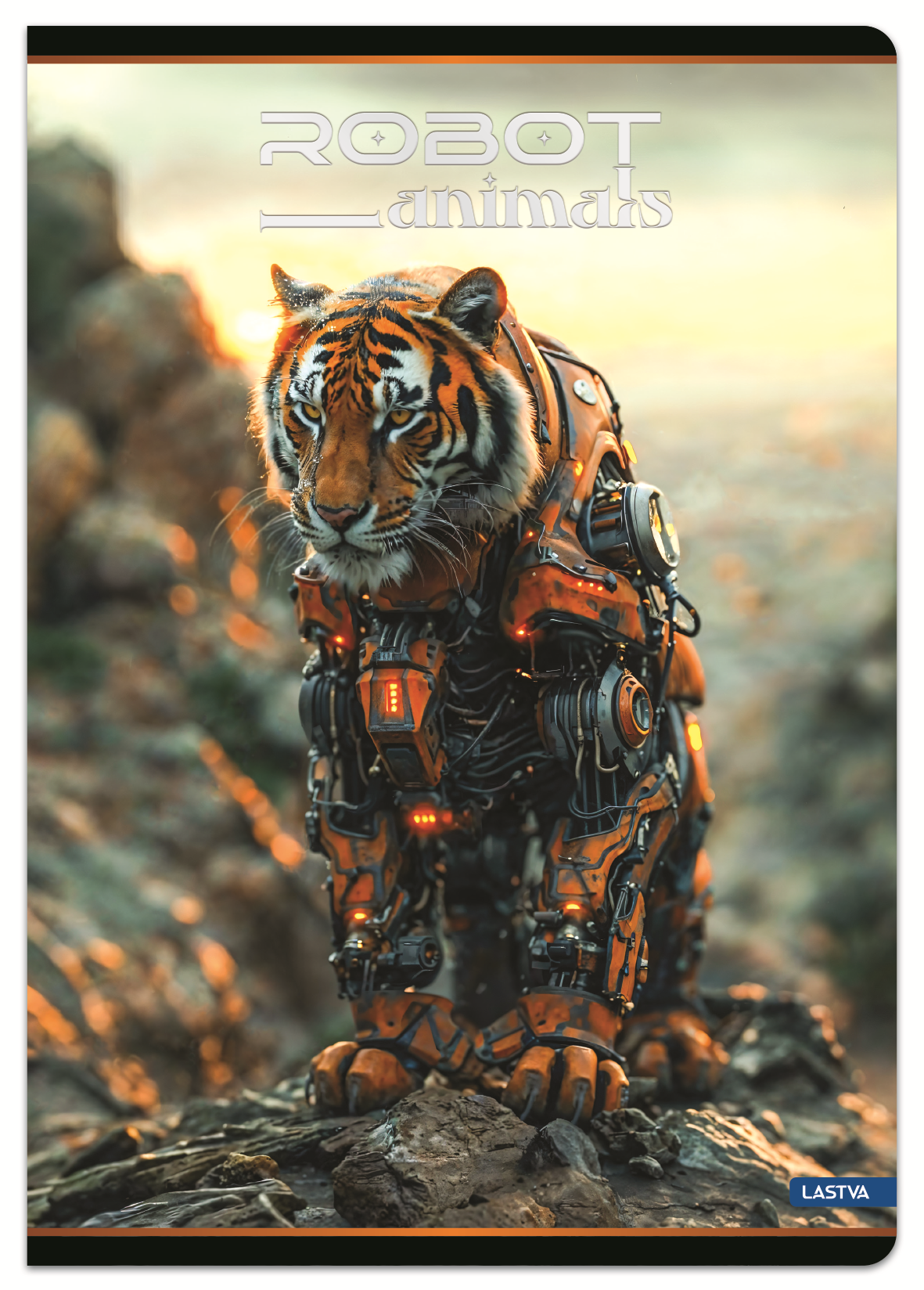 SVESKA A4 KARO ROBOT ANIMALS (više dezena) - Knjižara Riznica Beograd